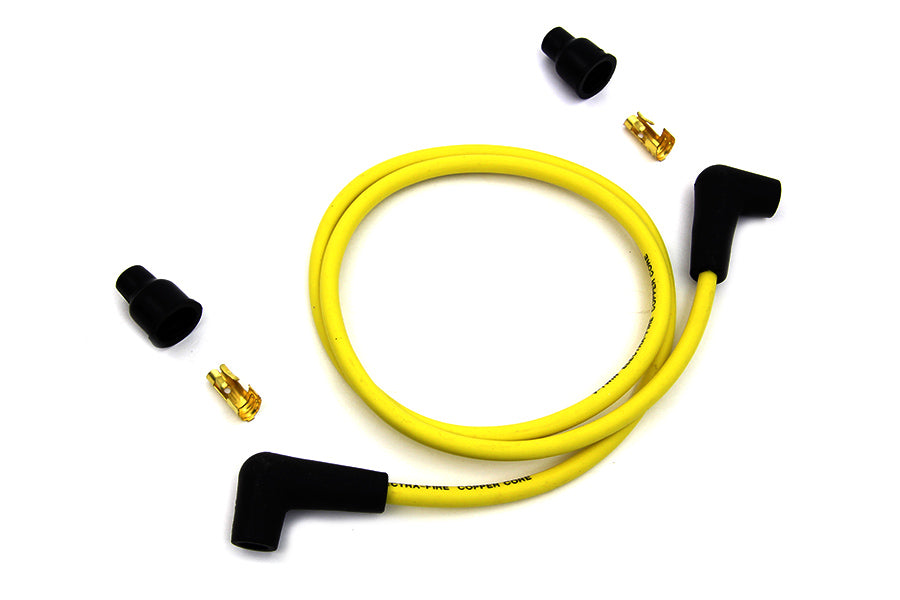 Yellow Copper Core 7mm Spark Plug Wire Kit(KIT)