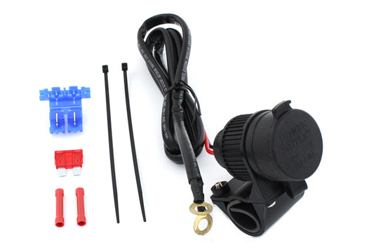 12 Volt Wiring Outlet Receptacle Box(EA)