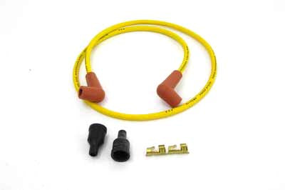 Yellow Copper Core 7mm Spark Plug Wire Kit(KIT)