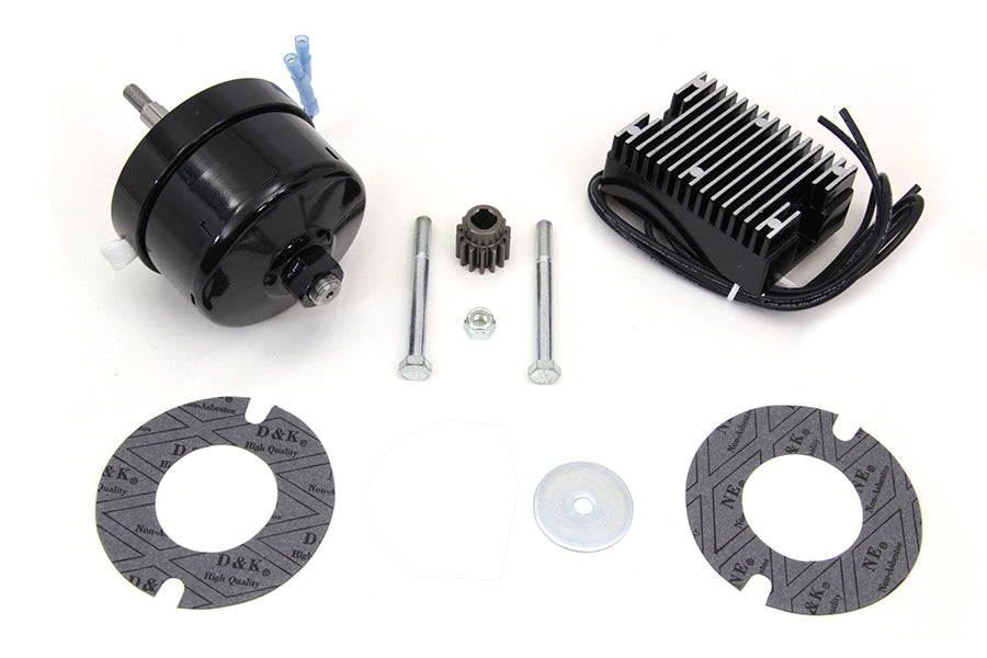 Black 12 Volt Alternator Generator Conversion Kit(KIT)