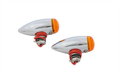 Mini Bullet Amber Lens Marker Lamp Set(SET)