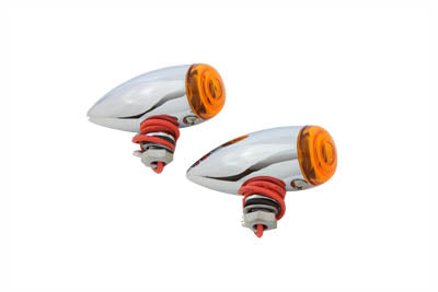 Mini Bullet Amber Lens Marker Lamp Set(SET)