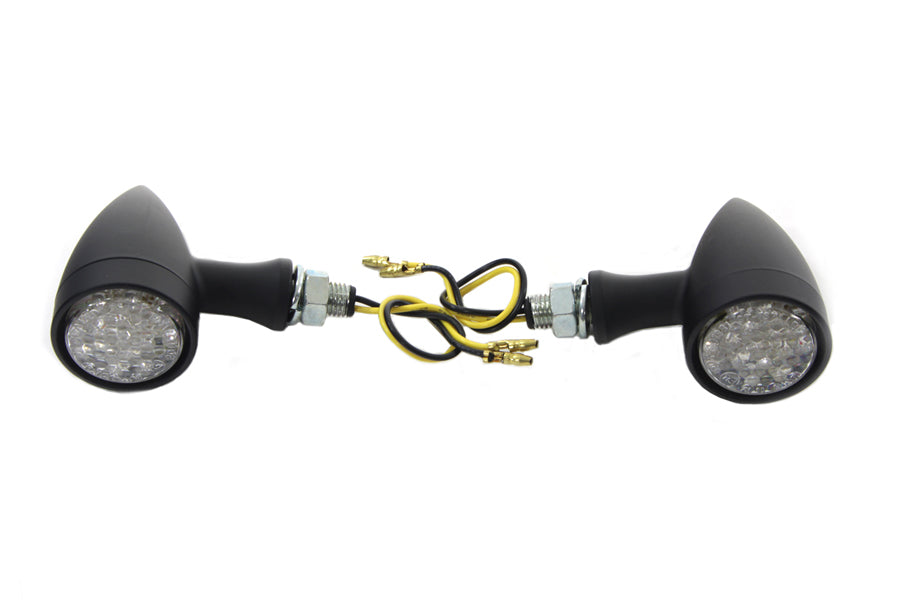 LED Bullet Marker Lamp Set Black(SET)