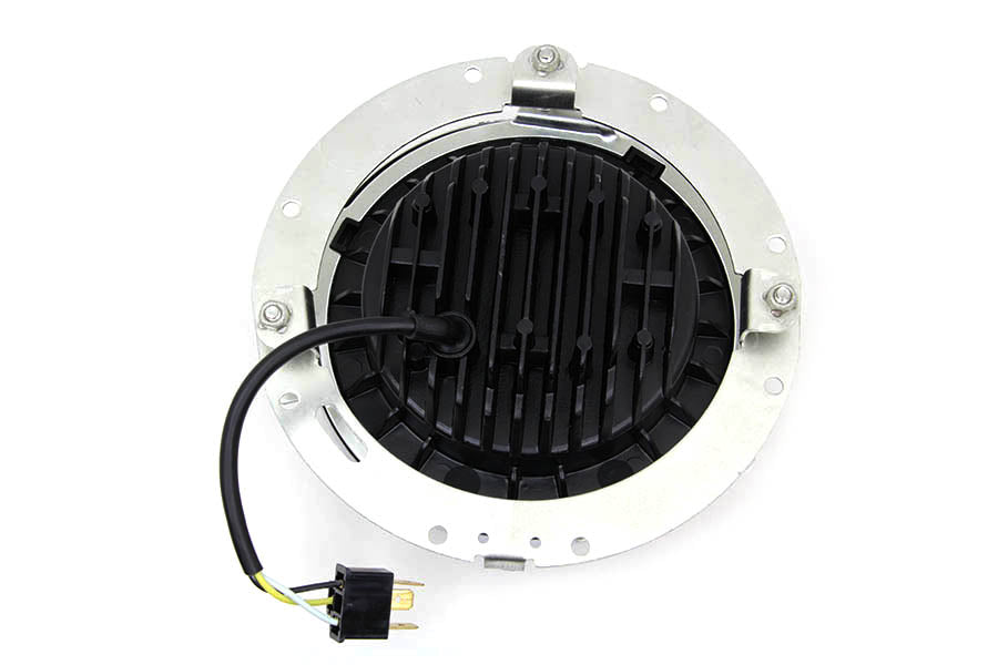 7  LED Headlamp Assembly Chrome(EA)