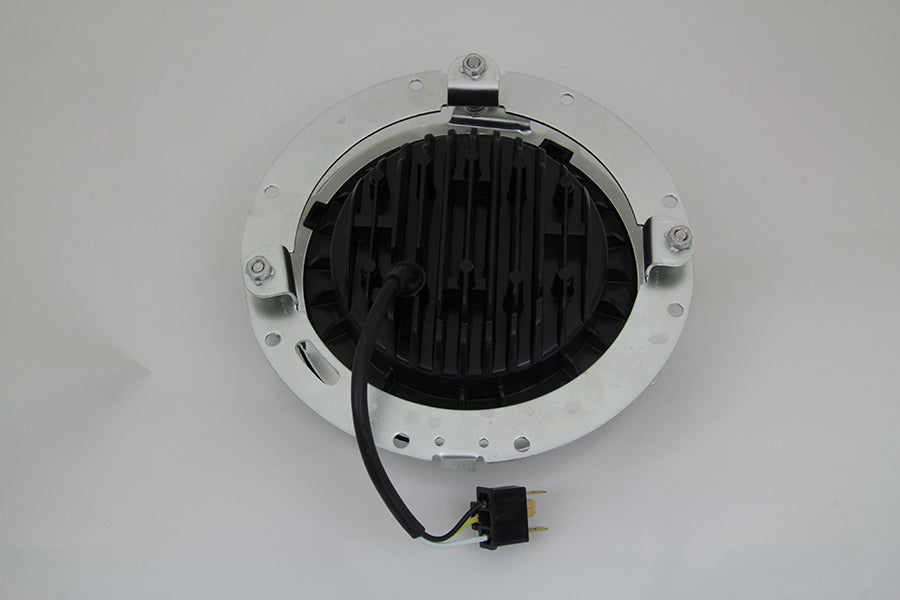 7  LED Headlamp Assembly Gloss Black(EA)