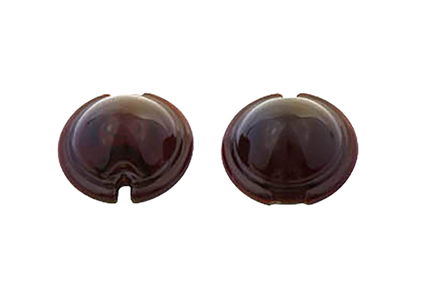 Replica Marker Lamp Lens Glass Bullet Style Red(SET)
