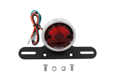 Round Tail Lamp Assembly Bobber Style(EA)