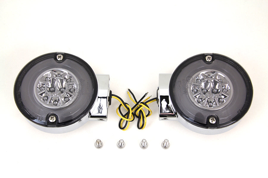 Chrome LED Turn Signal Set Rear(SET)