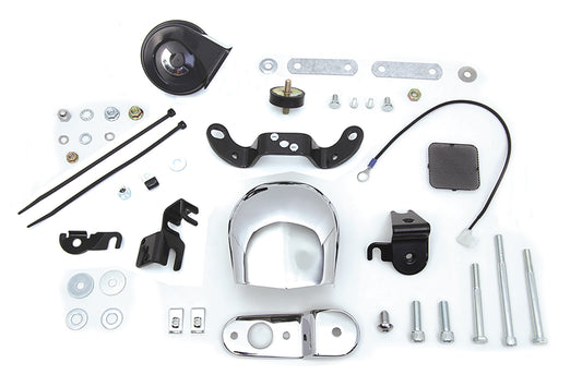 12 Volt Chrome Horn Kit(KIT)