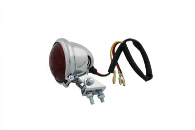 Round LED Tail Lamp with Red Lens(EA)