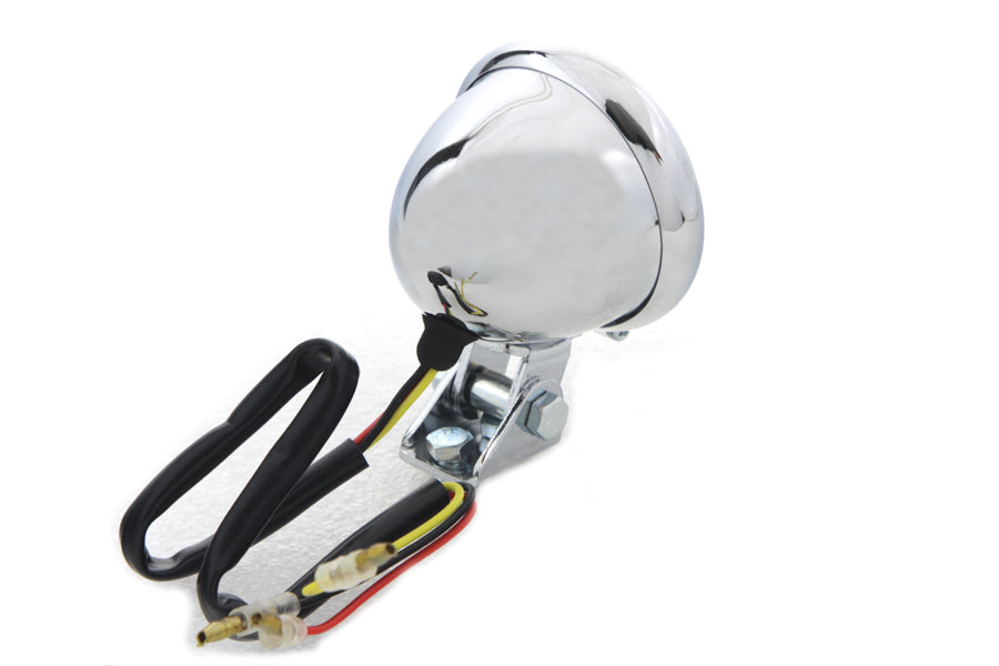 Round LED Tail Lamp with Smoked Lens(EA)