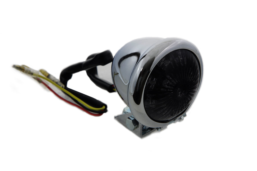 Round LED Tail Lamp with Smoked Lens(EA)