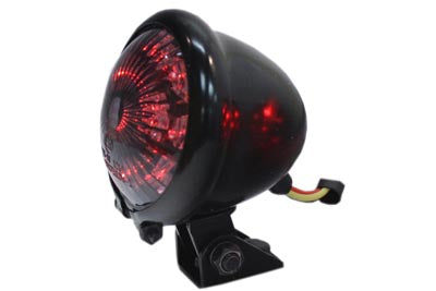 Round LED Tail Lamp with Smoked Lens(EA)