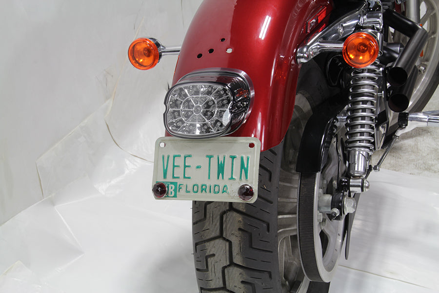 Lay Down Tail Lamp Assembly Smoked LED(EA)