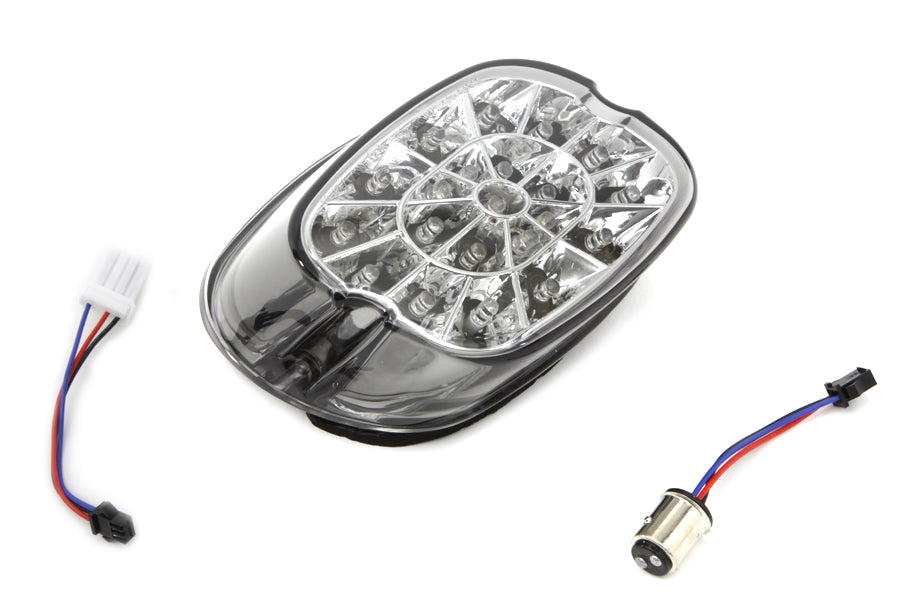 Lay Down Tail Lamp Assembly Smoked LED(EA)