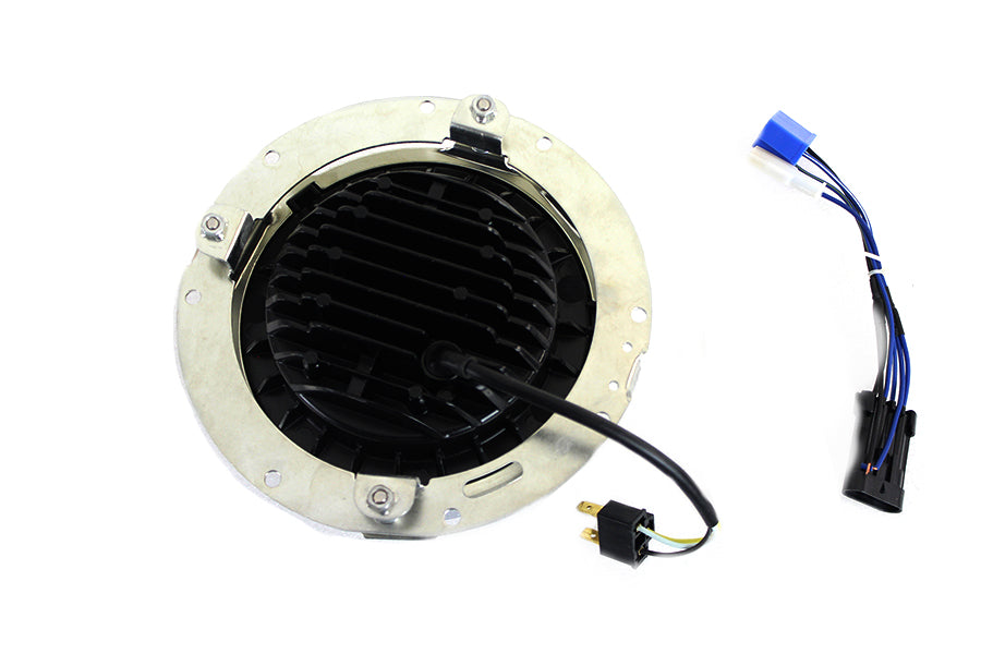 7  LED Headlamp Assembly Chrome(EA)