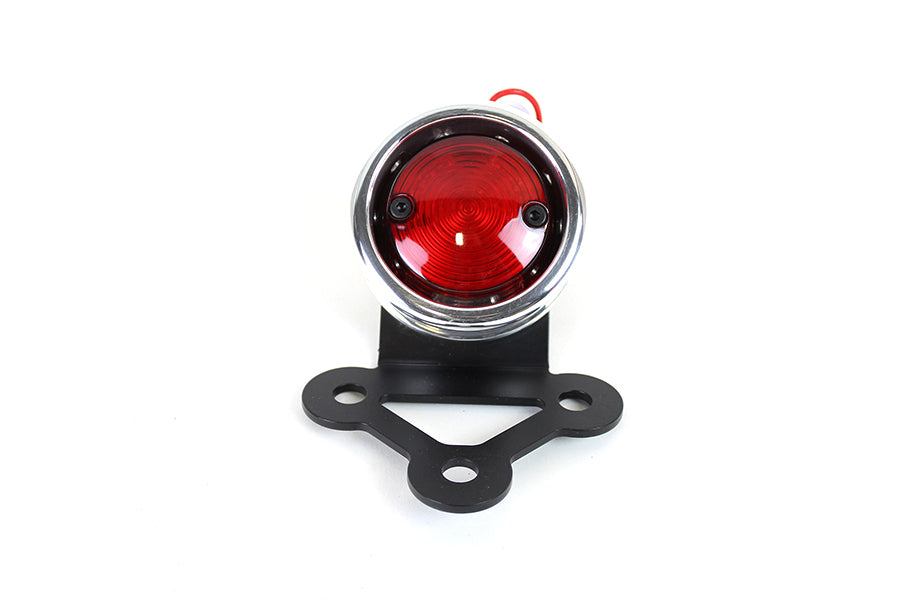 LED Round Tail Lamp Assembly Polished(EA)