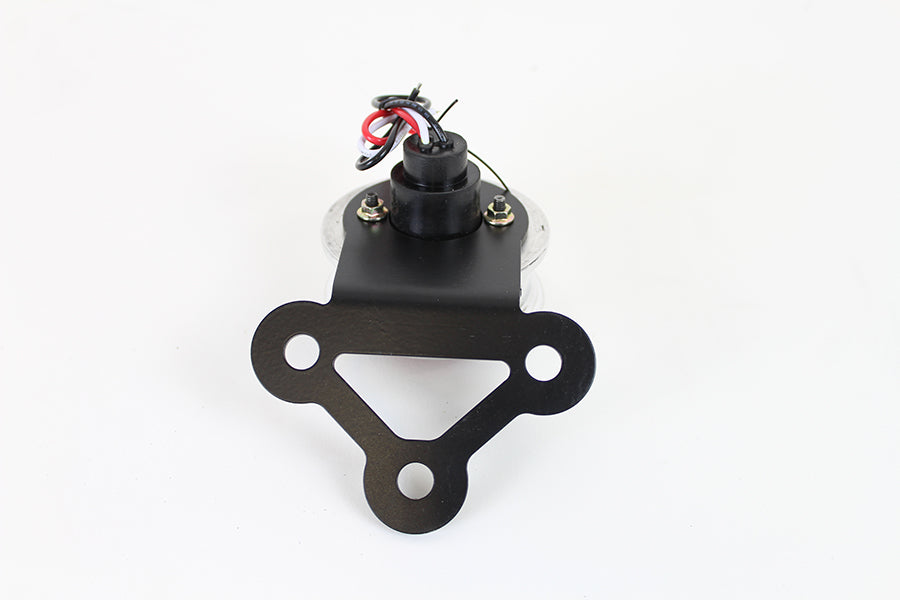 LED Round Tail Lamp Assembly Polished(EA)