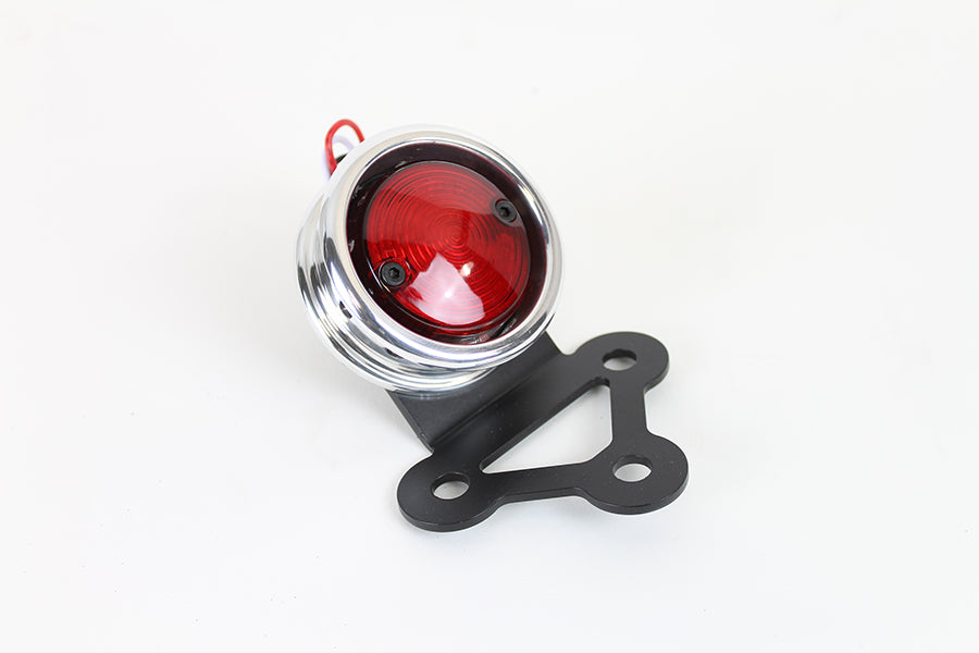 LED Round Tail Lamp Assembly Polished(EA)