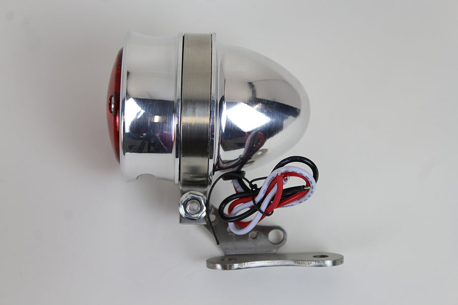 LED Bullet Tail Lamp Assembly Chrome(EA)