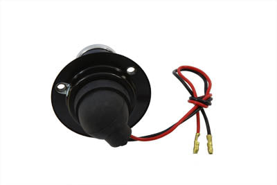 Black 1  Round Tail Lamp(EA)