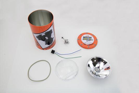 Retro Spring Fork Headlamp H-4 Bulb Kit(SET)