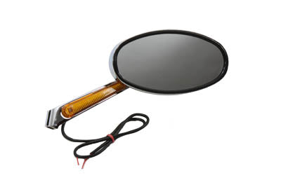 Round Mirror Die Cast with Lighted Stem(EA)