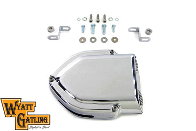 Wyatt Gatling V-Charger Air Cleaner Chrome(KIT)