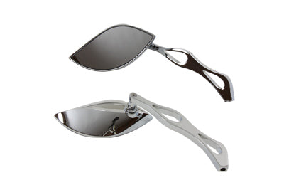 Baroque Mirror Set with Billet Tear Drop Stems(SET)