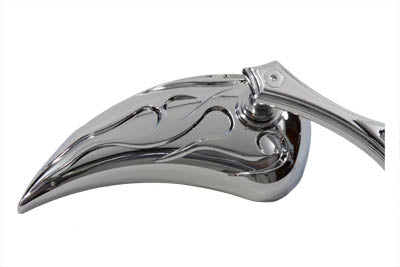 Chrome Billet Tear Drop Mirror Set(SET)