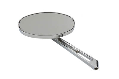Flat Oval Girder Mirror with Billet Stem(EA)