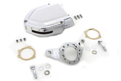 Wyatt Gatling V-Charger Air Cleaner Kit Chrome(EA)