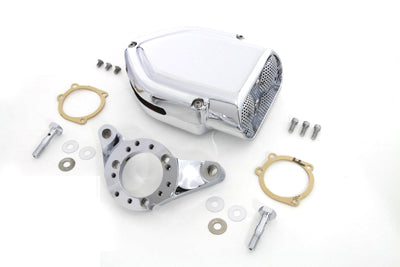 Wyatt Gatling V-Charger Air Cleaner Kit Chrome(EA)