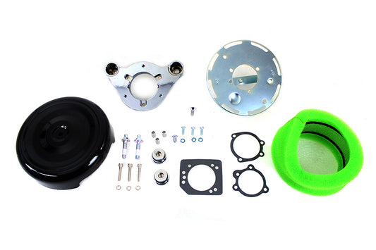 Round Bobbed 8  Air Cleaner Cover(EA)