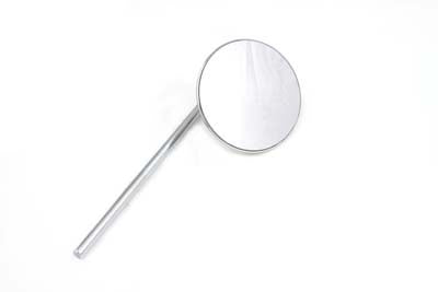 Round Mirror Set Stainless Steel with Stem(SET)