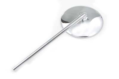 Round Mirror Set Stainless Steel with Stem(SET)