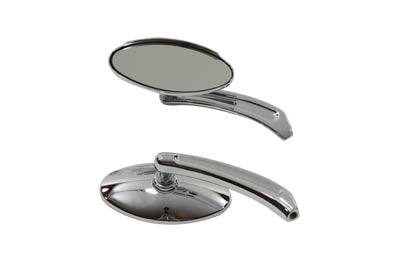 Tear Drop Mirror Set Chrome(SET)