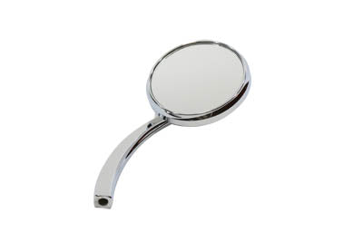 Round Mirror Chrome with Billet Stem(EA)