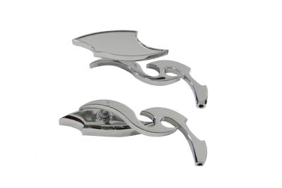 Lucifer Mirror Set Billet with Scroll Stem(SET)