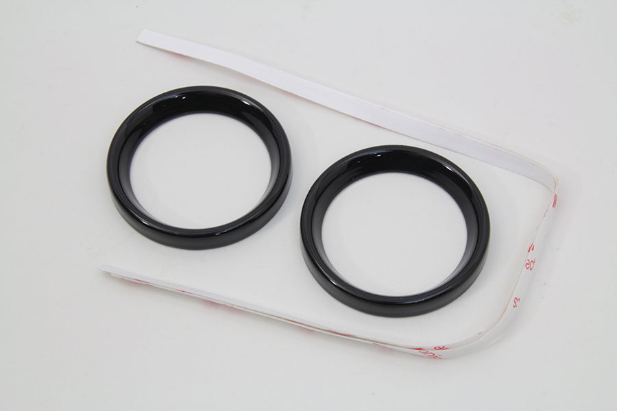 2  Gauge Bezel Cover Kit with a Black Finish(KIT)