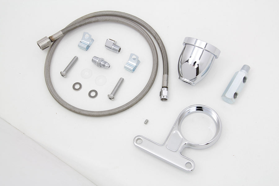 Rocker Box Oil Pressure Gauge Cup Kit(KIT)