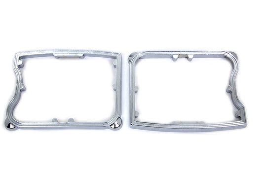 Rocker Box Chrome D-Ring Set(SET)