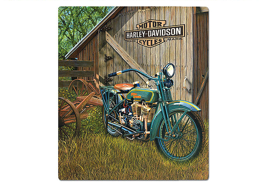 1923 F-Head Twin Tin Sign