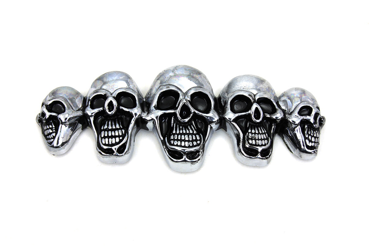Pewter 5 Skull Emblem(EA)