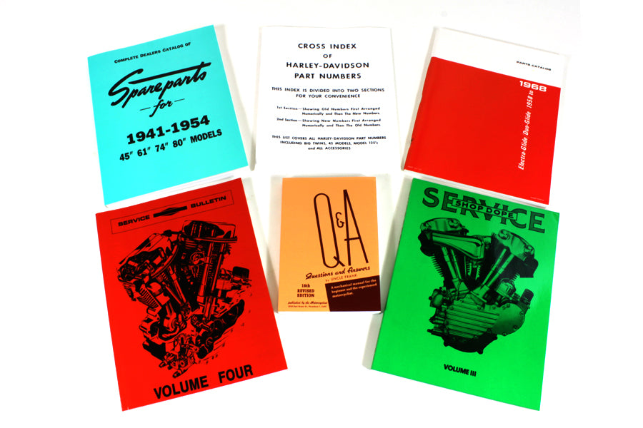 Factory Style Manual Set for Panheads(SET)