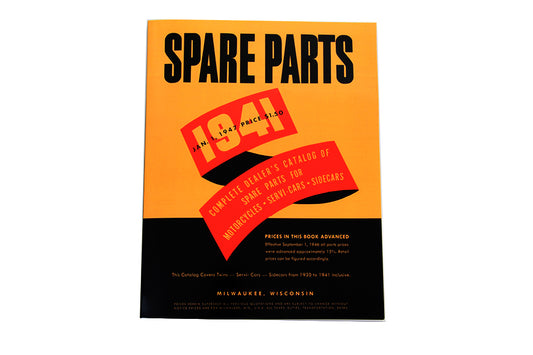 1930-1936 VL and 1936-1941 OHV Parts Book(EA)
