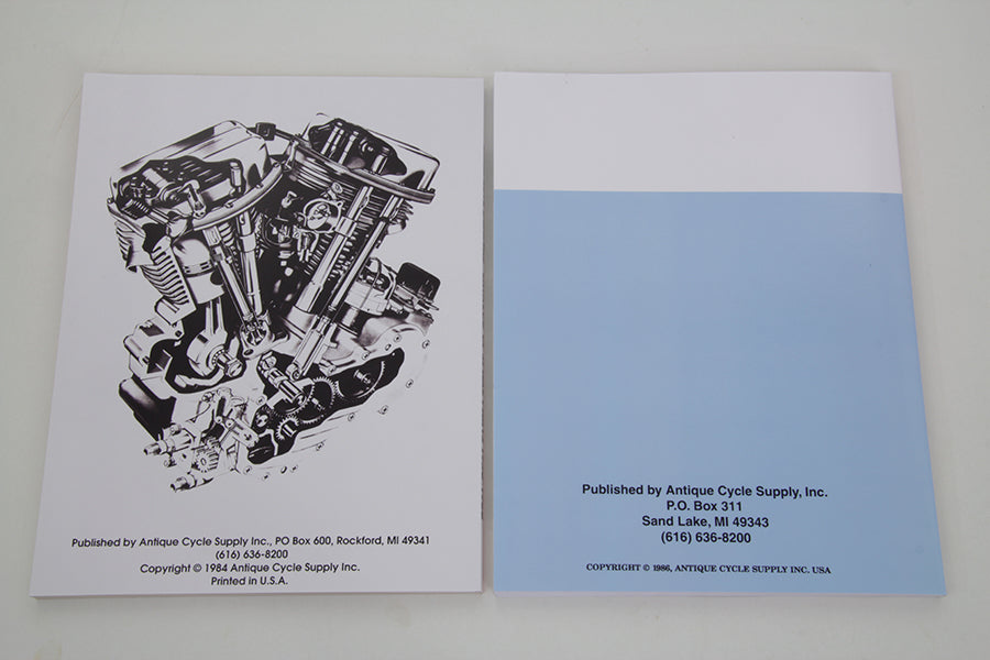 Factory Style Manual Set for Big Twin(SET)