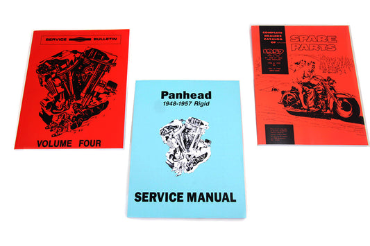 1948-1957 Panhead Book Set(SET)