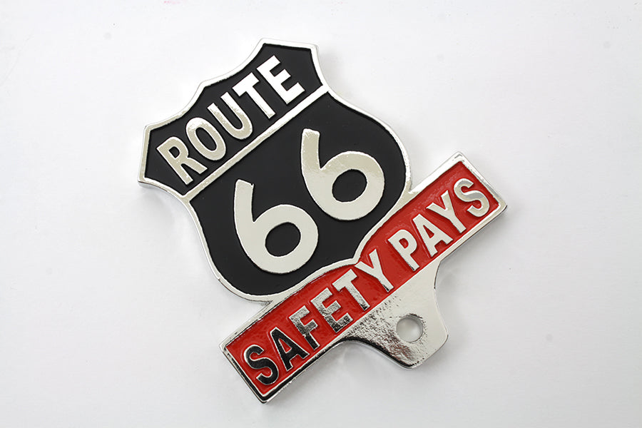Route 66 License Plate Topper(EA)