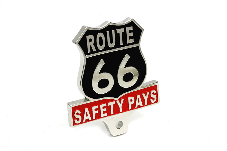 Route 66 License Plate Topper(EA)